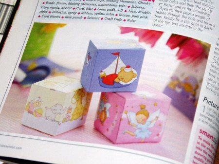 Декоративні кубики в дитячу кімнату