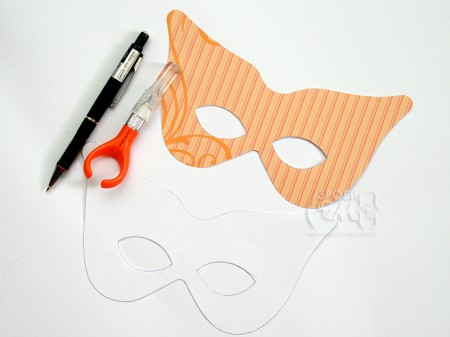 Костюми на Хелловін: саморобна маска