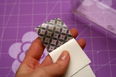 Реорганізація скрап куточка: контейнери, прикрашені паперовим скотчем washi tape