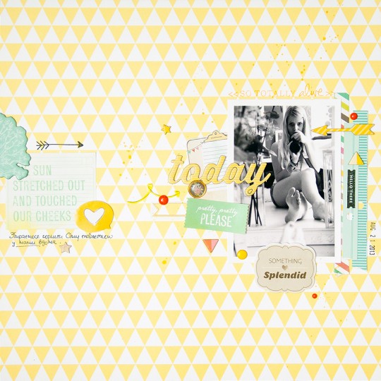 Layout Monday #15: Today