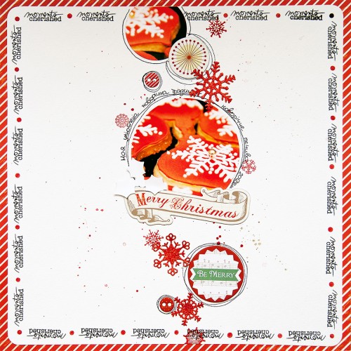Layout Monday #20: Сторінка Merry Christmas (знову з печивом)