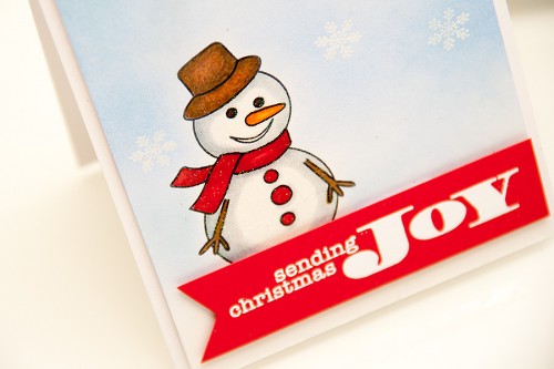 Майстерня різдвяних листівок 2013 | Використання сірого кольору для надання об'єму. Створення візуально об'ємної листівки