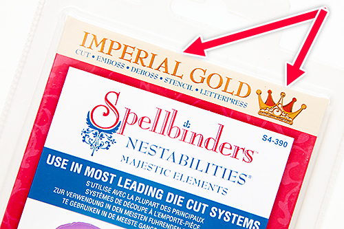 Ножі Imperial Gold від Spellbinders