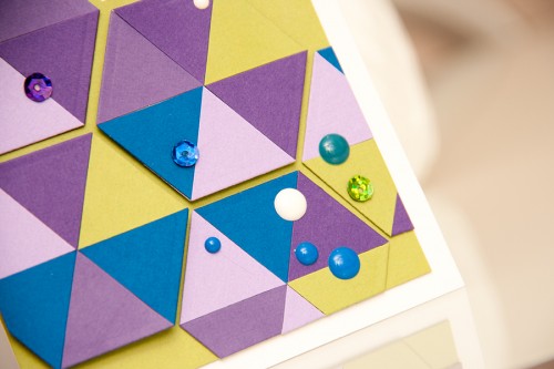 Yana Smakula | Clean & Simple Die Cutting using Hexagon dies from Spellbinders and stamps from Neat & Tangled