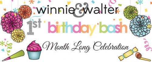 Giveaway at Winnie & Walter's Blog:
