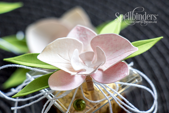 Yana Smakula | Spellbinders Paper Orchid Gift Toppers