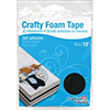 Scrapbook Adhesives Crafty BLACK Foam Tape Roll Adhesive