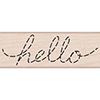 Hero Arts Rubber Stamp DOTTED HELLO C6137