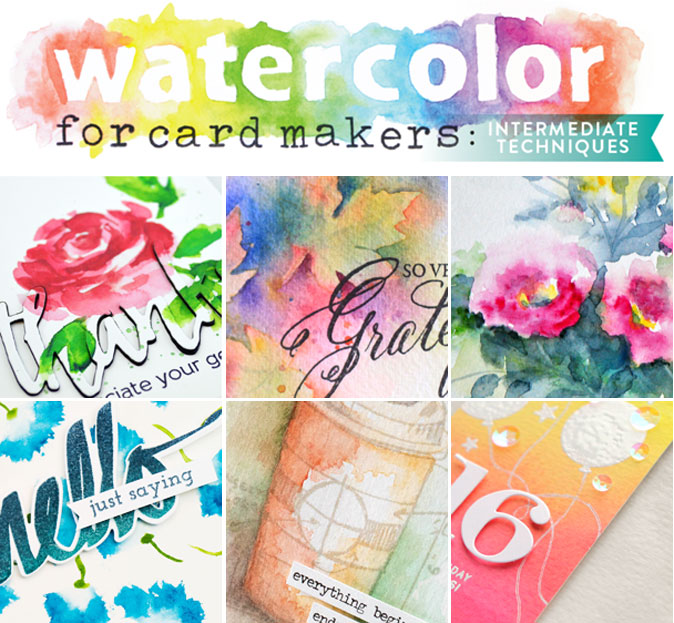 Online Card Classes | Watercolor Class Giveaway!