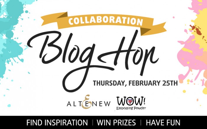 Altenew & WOW! Collaboration Blog Hop