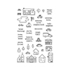 Hero Arts Clear Stamps TOWN ESSENTIALS CL951