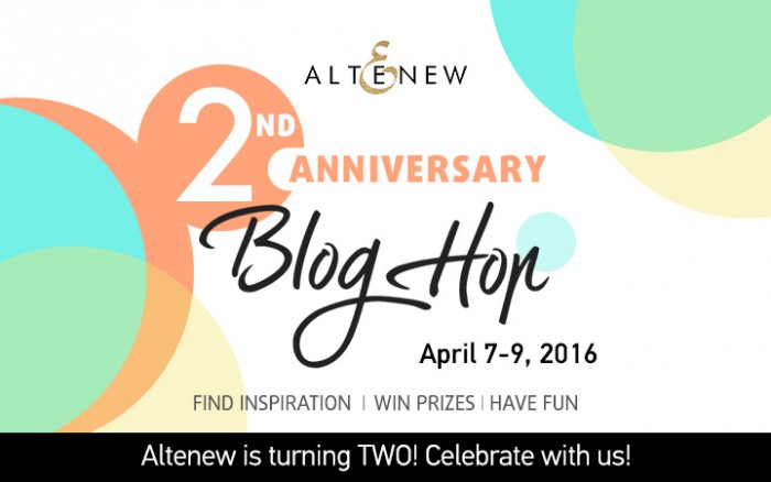 Altenew 2nd Anniversary Blog Hop