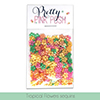 Pretty Pink Posh Tropical Flowers Sequins Mix