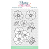 Pretty Pink Posh Anemones Clear Stamps