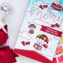Mama Elephant STAMPtember exclusive collaboration - Merry Christmas Gift Tag by Yana Smakula #stamptember #yscardmaking #simonsaysstamp