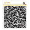 Simon Says Cling Rubber Stamp Damask Background