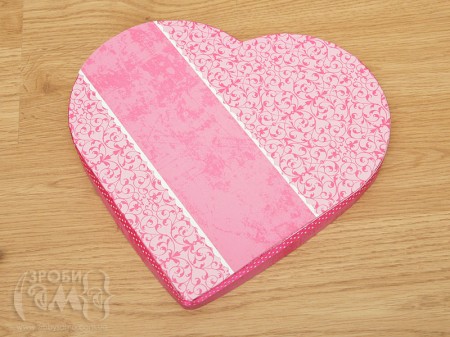 Коробочка для спогадів чи подарунка День Валентина із упаковки від цукерок