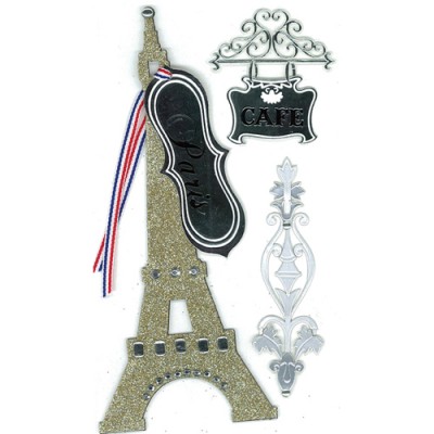Набір наклейок Eiffel Tower від Jolee's