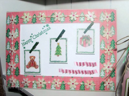 Домашній декор - дитяча різдв'яна рамка Deck the Halls