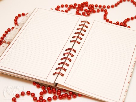 Новорічний щоденник-записник та заготовки для нього (2010)