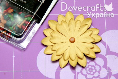 Майстер клас - робимо квіти за допомогою дироколів Dovecraft