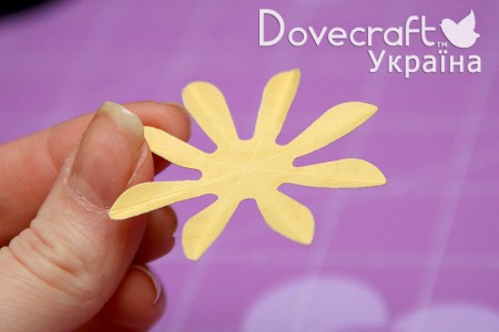 Майстер клас - робимо квіти за допомогою дироколів Dovecraft