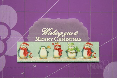 Новорічна листівка Wishing you a Merry Christmas (Festive Treats)