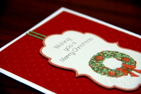 Новорічна листівка Wishing you a Merry Christmas - 2 (Festive Treats)