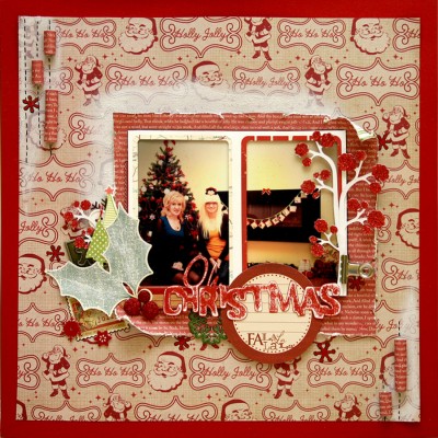Сторінка в сімейний альбом: Oh Christmas Fa la la la