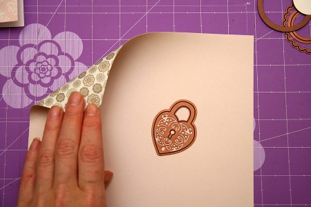 Колекція Isabelle. Частина I - листівки з використанням ножів від Spellbinders. Листівка To Love