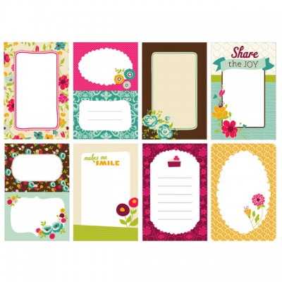 Карточки для журналінгу Just Write, Garden Café, American Crafts, AC-64011