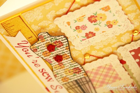 Листівка You're Sew Sweet (колекція Family Ties від First Edition)