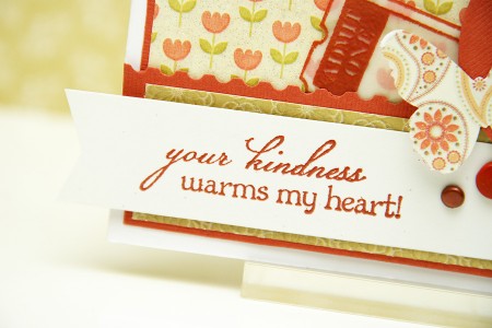 Листівки із колекції Boho Chic - Your kindness warms my heart