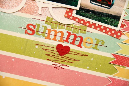 Сторінка Almost Summer (із колекції Hello Summer від Echo Park)