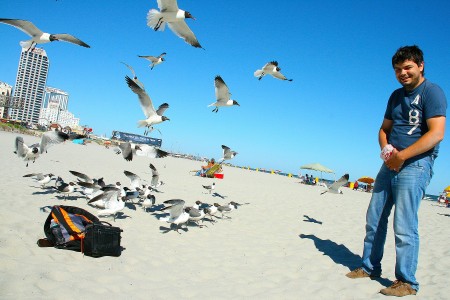 Сторінка Wasting Popcorn to Feed Birds за скетчем від Keeping The Best