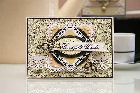 Листівки із новими ножами від Spellbinders (Summer CHA 2012). Листівка Heartfelt Wishes Листівки із новими ножами від Spellbinders (Summer CHA 2012). Листівка Heartfelt Wishes