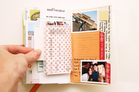 Travel Book – блокнот-записник для скрапу в дорозі під час подорожі. Заповнений!