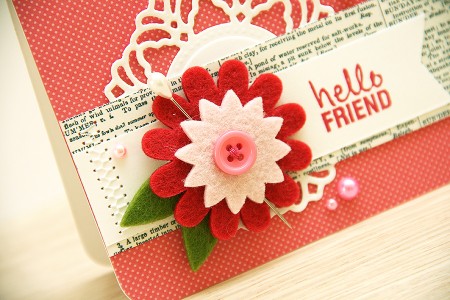 Листівка Hello Friend із колекції Sunnyside від Pebbles