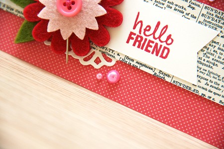 Листівка Hello Friend із колекції Sunnyside від Pebbles