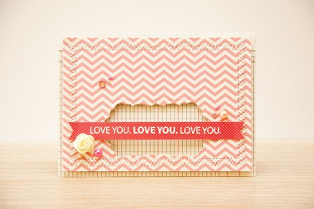 Листівка Love you із колекції Sunnyside від Pebbles