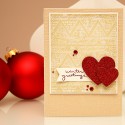 Листівка Season’s Greetings для Stampendous