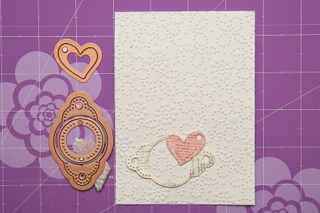 Clean & Simple Die Cutting #2: My Valentine Card