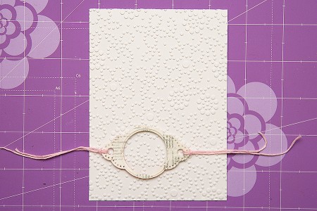 Clean & Simple Die Cutting #2: My Valentine Card