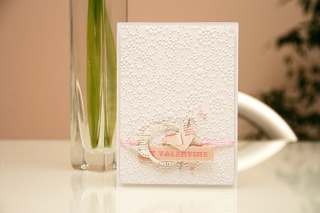 Clean & Simple Die Cutting #2: My Valentine Card