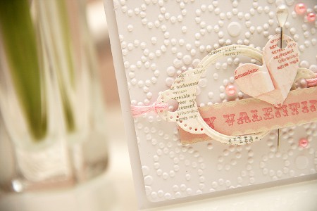 Clean & Simple Die Cutting #2: My Valentine Card