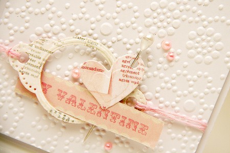 Clean & Simple Die Cutting #2: My Valentine Card