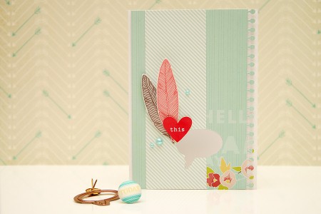 Clean & Simple Die Cutting #7: Card Love This