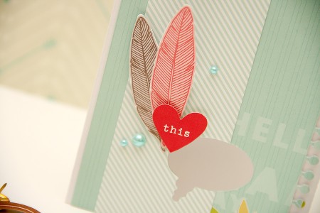 Clean & Simple Die Cutting #7: Card Love This