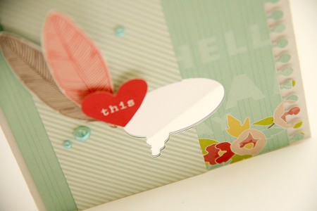 Clean & Simple Die Cutting #7: Card Love This