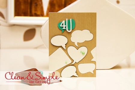 Clean & Simple Die Cutting #3: 4U